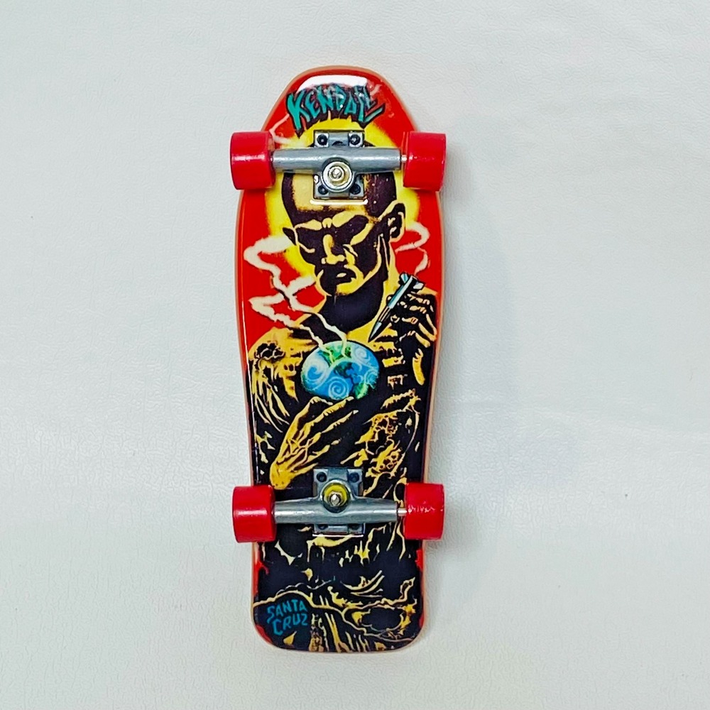 Santa Cruz Jeff Kendall Tech‎ Deck Fingerboard Skateboard HTF Vintage